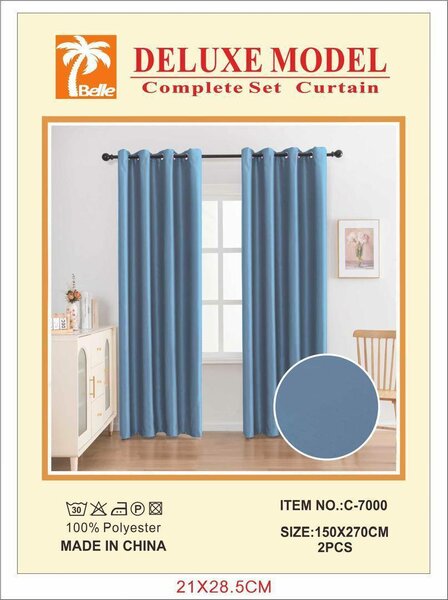 Rideaux modernes en polyester