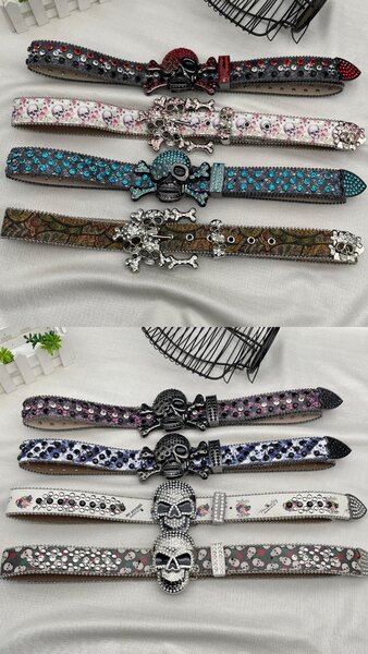Rhinestone belts