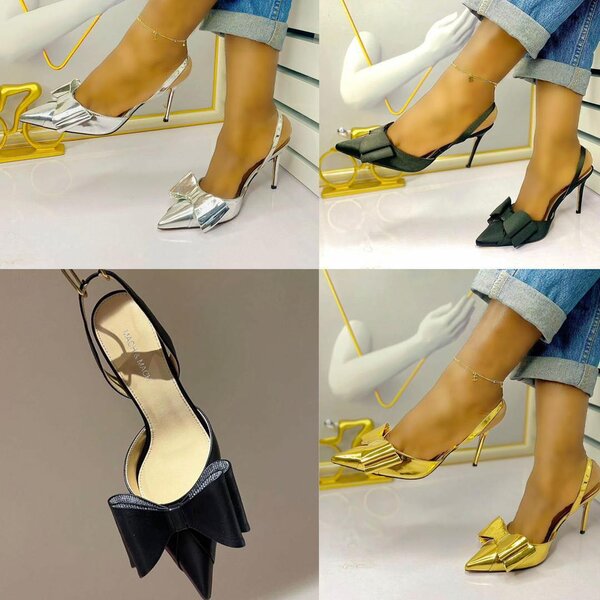 Strapped heels