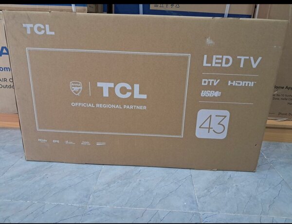 TCL 43inches television, smart