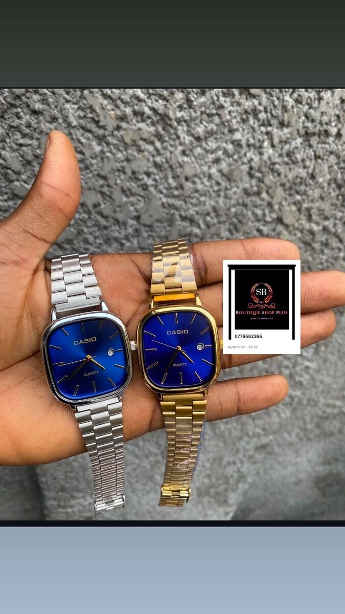 Montre Casio authentique avec sa boîte