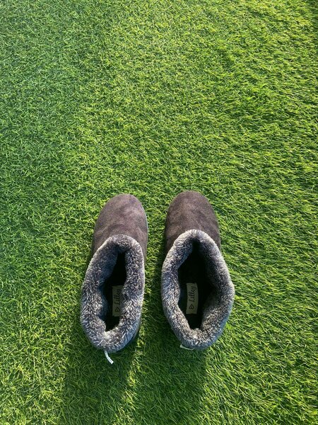 Fluffy boots
