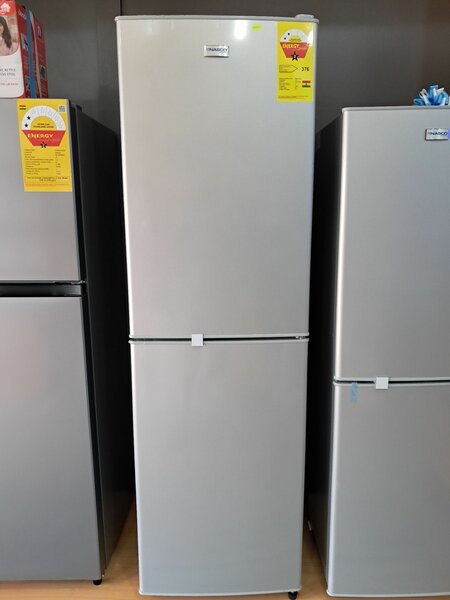 Nasco 196 litres bottom freezer fridge