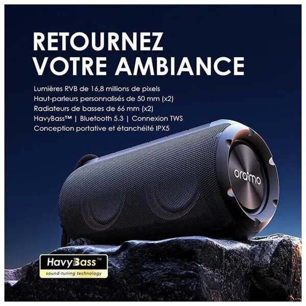 ORAIMO Rover Haut-parleur sans fil 12W FM
