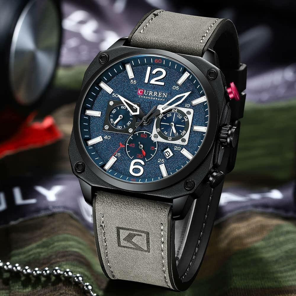 Solid Leather Watches