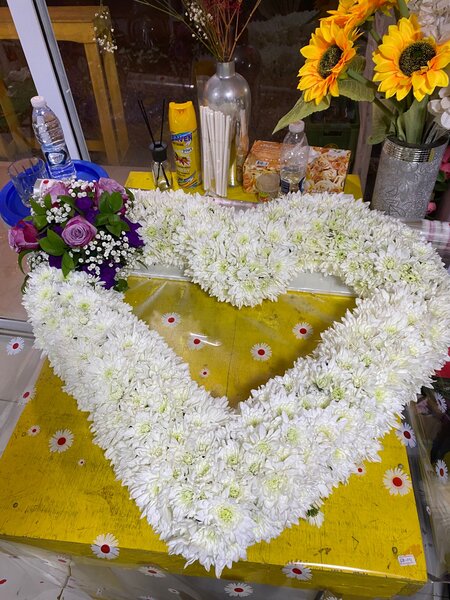 Heart shaped wreath