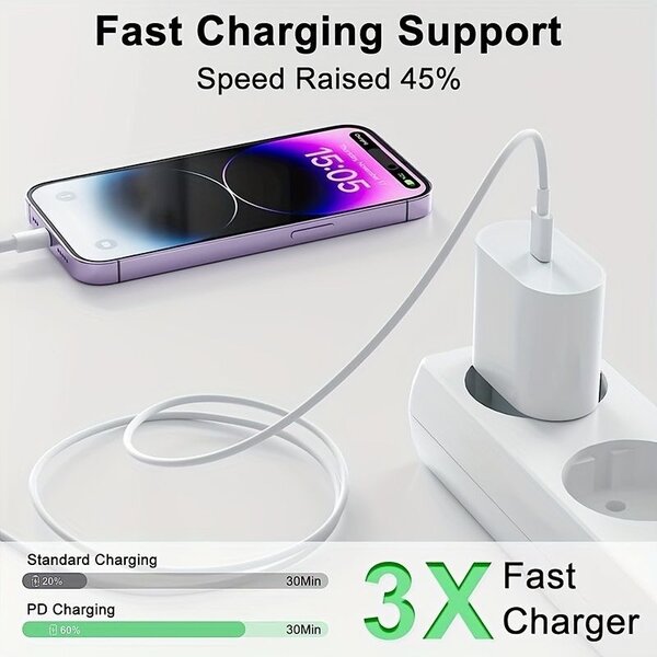 Chargeur iPhone Fastcharge