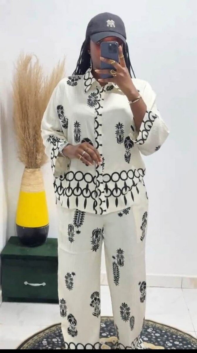 Ensemble Bohème Imprimé Chic