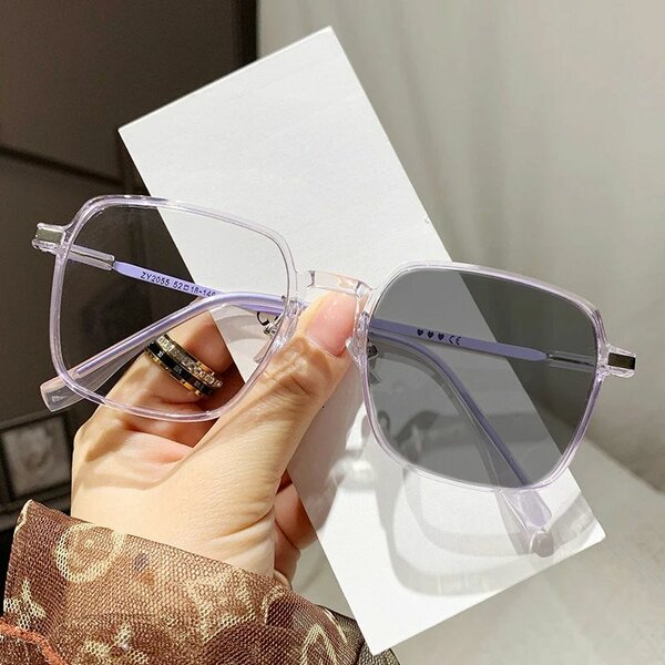Photochromic Square Glasses