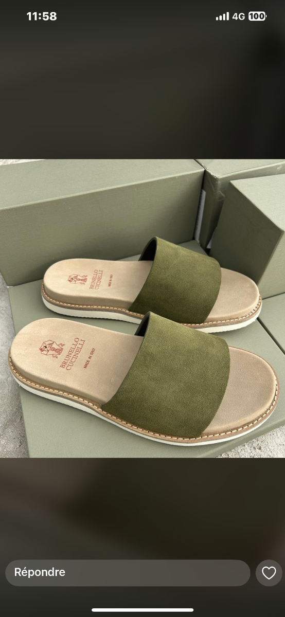 Sandales Cuir