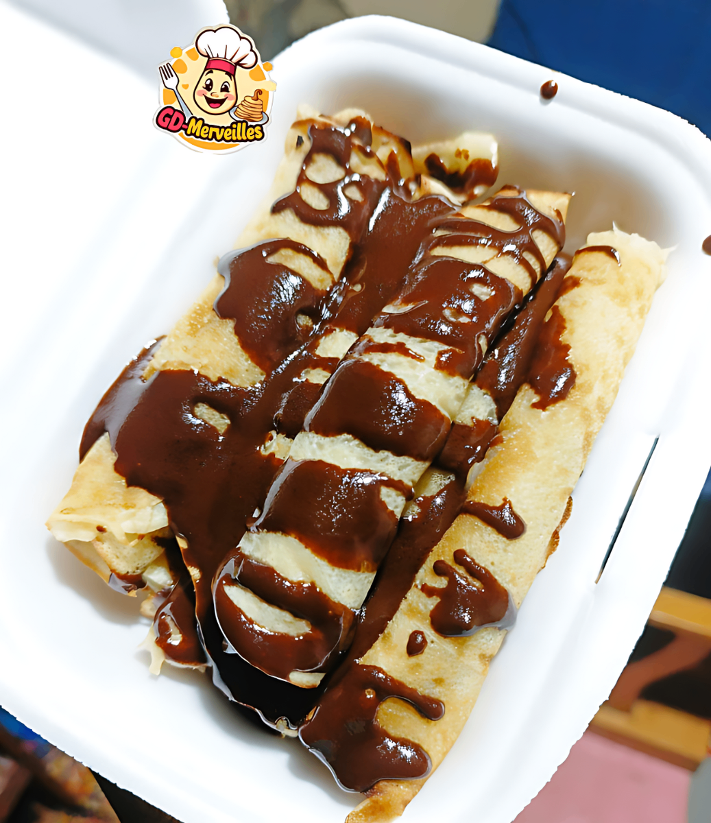 Crêpes + sauce chocolat