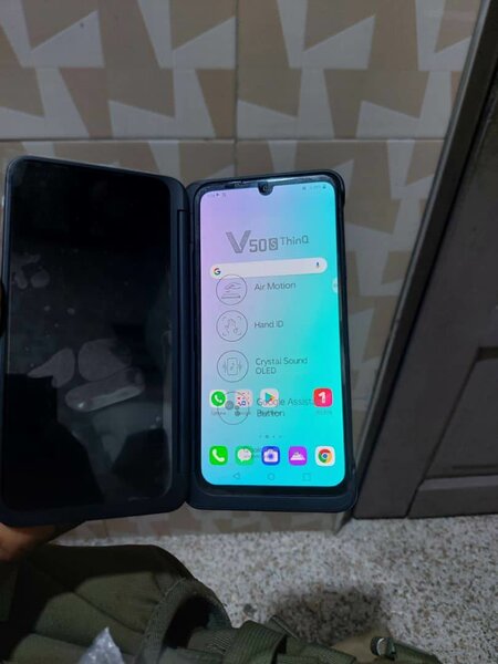 LG V50s 5G 256gb/8gb ram dual screen brand new 4000mAh  12 m