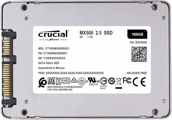 Crucial SSD 1TB