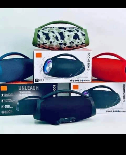 Boom box speakers