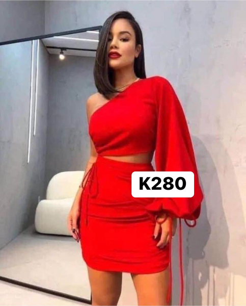 Red dress