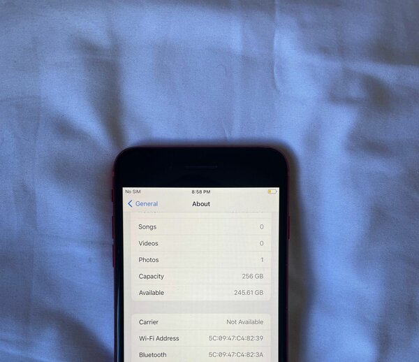 Iphone 8plus 256gb