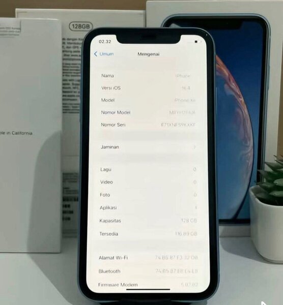 iPhone XR Bleu 128 Go
