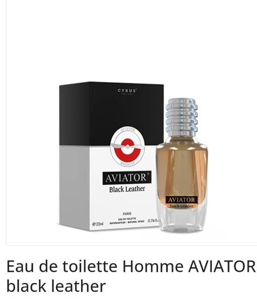 Parfum AVIATOR BLACK/AUTHENTIQUE