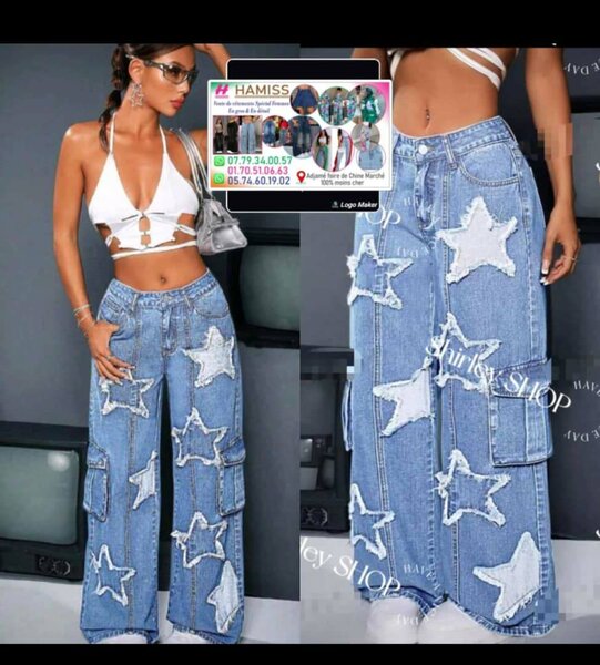 Jeans  gros bas