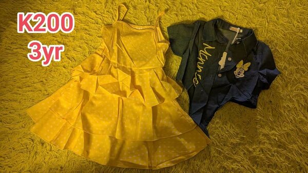 Girls 2piece dress