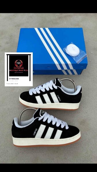Basket adidas campus authentique avec sa boîte