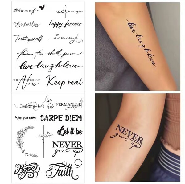 tatouage temporaire imperméabl