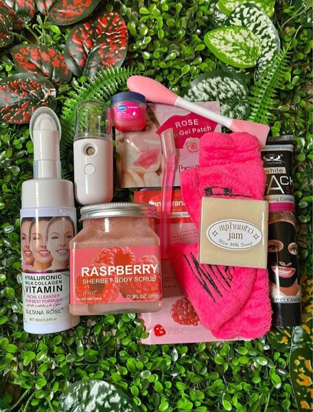Coffret de soins beauté fruité
