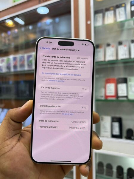 iPhone 15 pro Max 256 giga