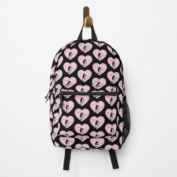 Sac à dos motifs cœurs
