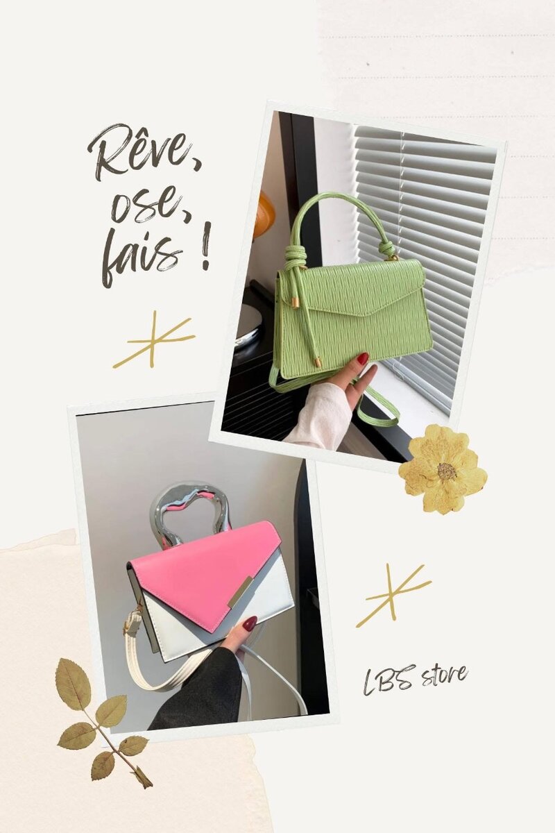 Sacs à main colorés tendance