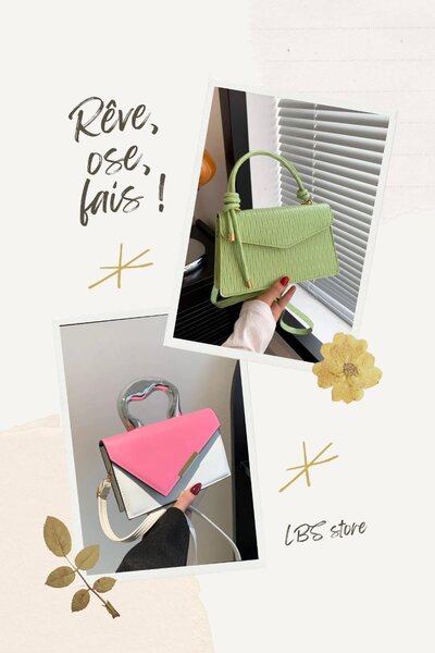 Sacs à main colorés tendance