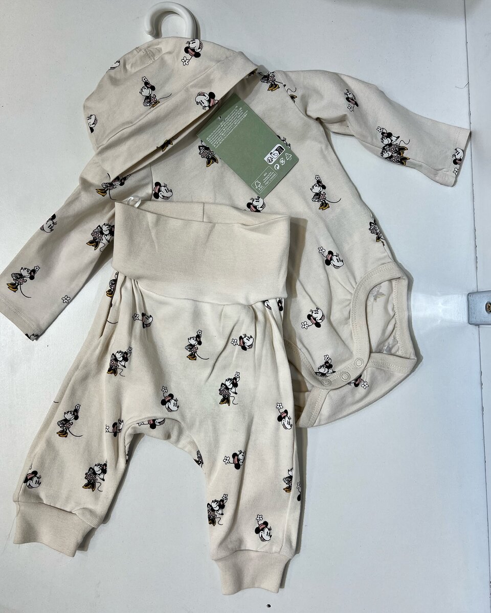тройки для новорождённых от бренда H&M