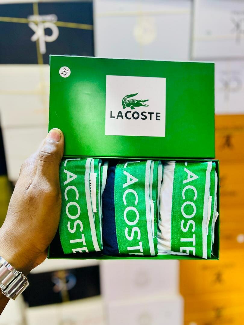 Coffret de Boxers Lacoste