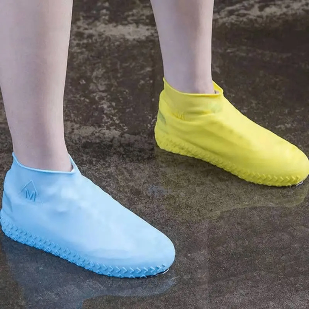 Sur-chaussures étanches colorées