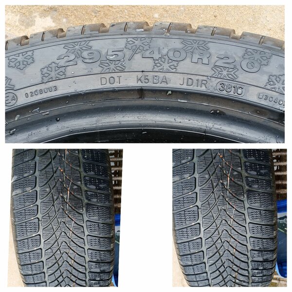 Pneus hiver 295/40R20