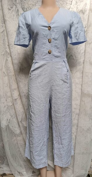 Combinaison Boutonnée Été Femme