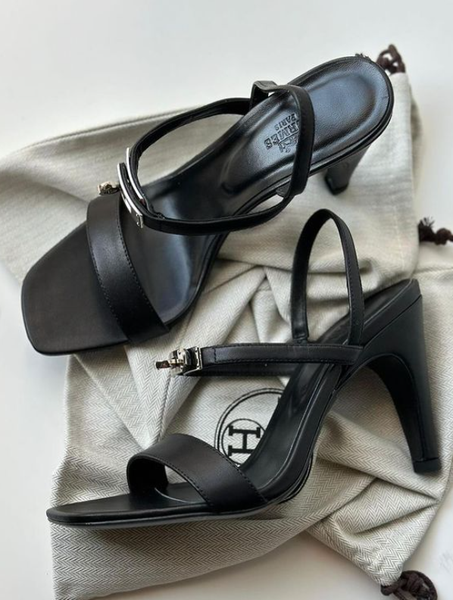 black shoes
