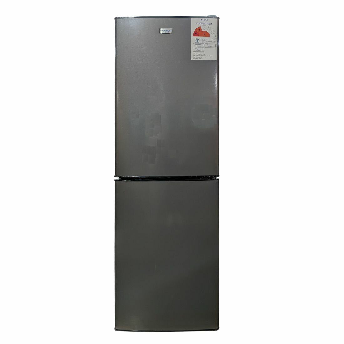 Réfrigérateur combiné inox