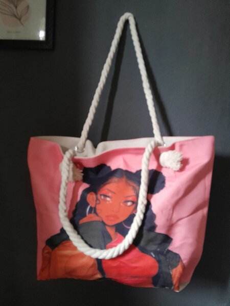 Sac fourre-tout illustré
