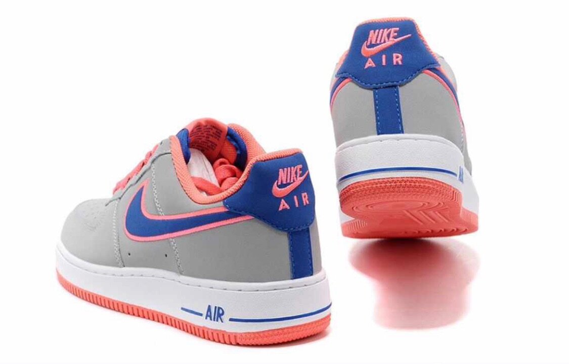 Airforce 1 Orange/ Ash/ White Only Size 44 available
