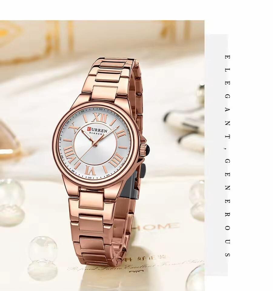 Montre Élégante en Acier Inoxydable