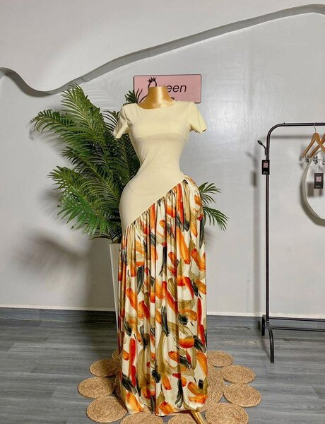 Robe Longue Élégante Femme