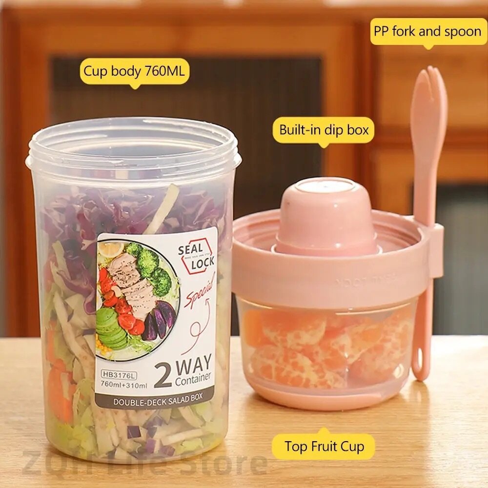 Salad jar