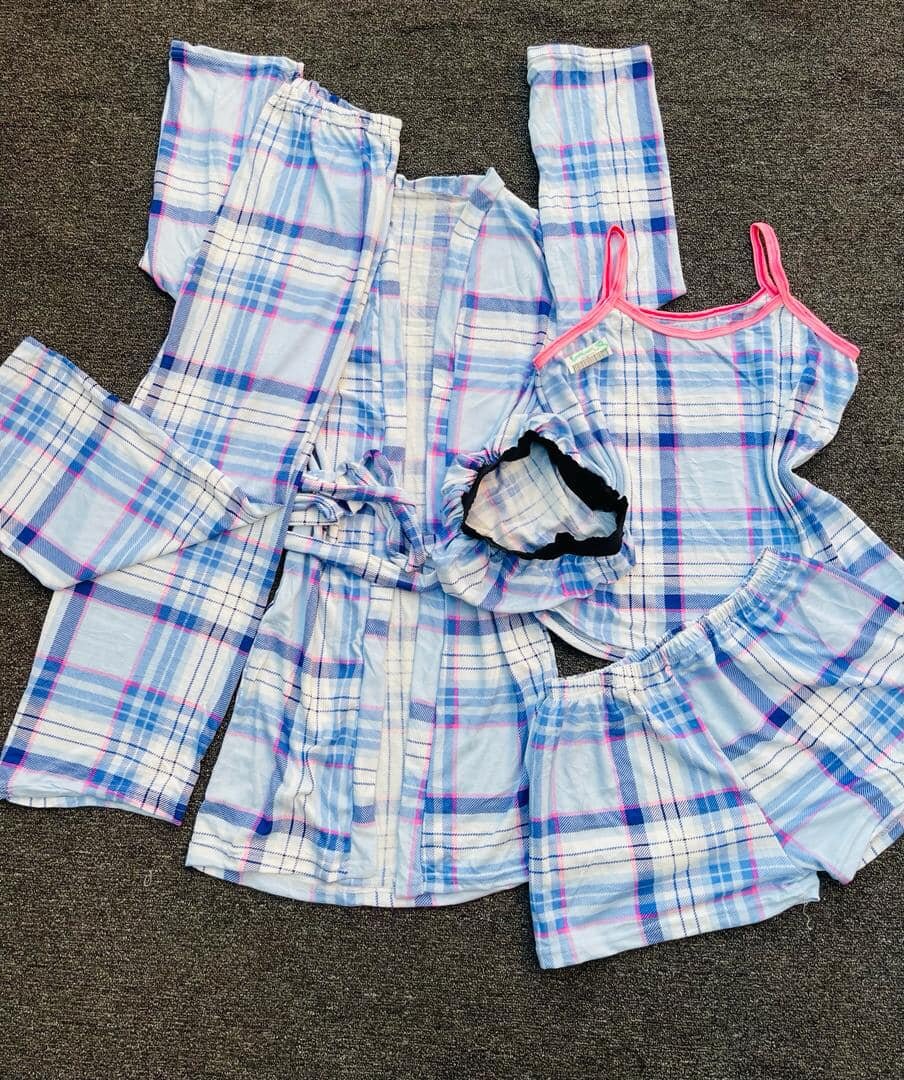 pyjama femme bleu