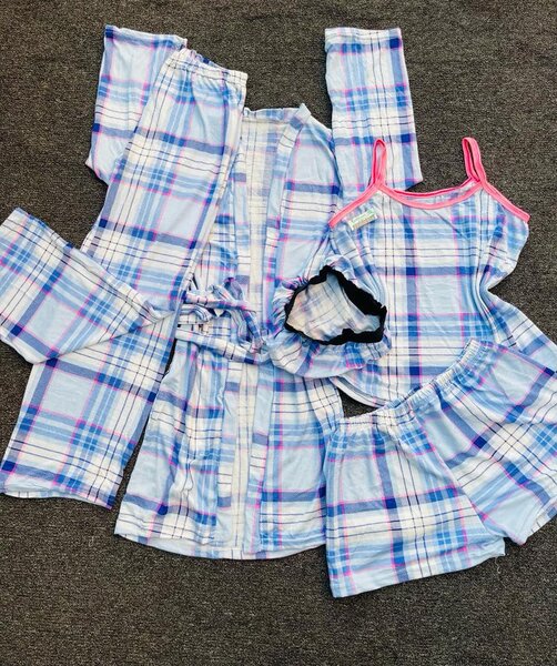 pyjama femme bleu