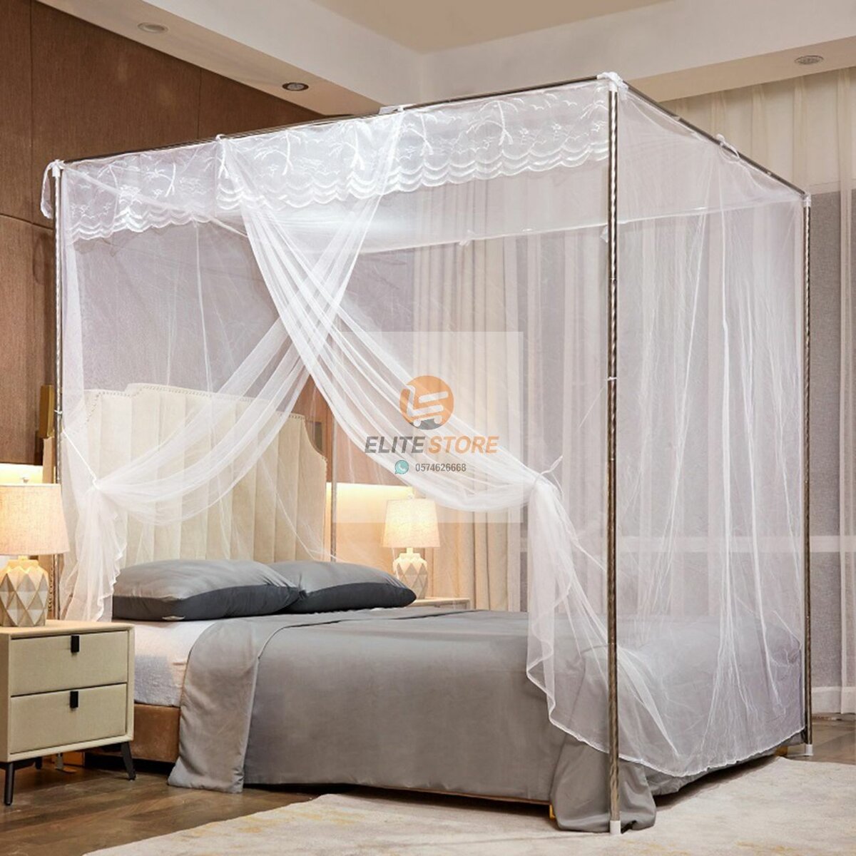 Baldaquin anti-moustique luxe