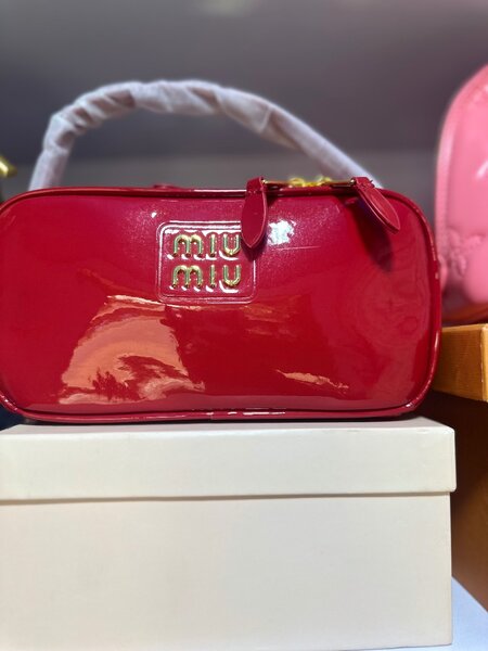 Fashionable red bag