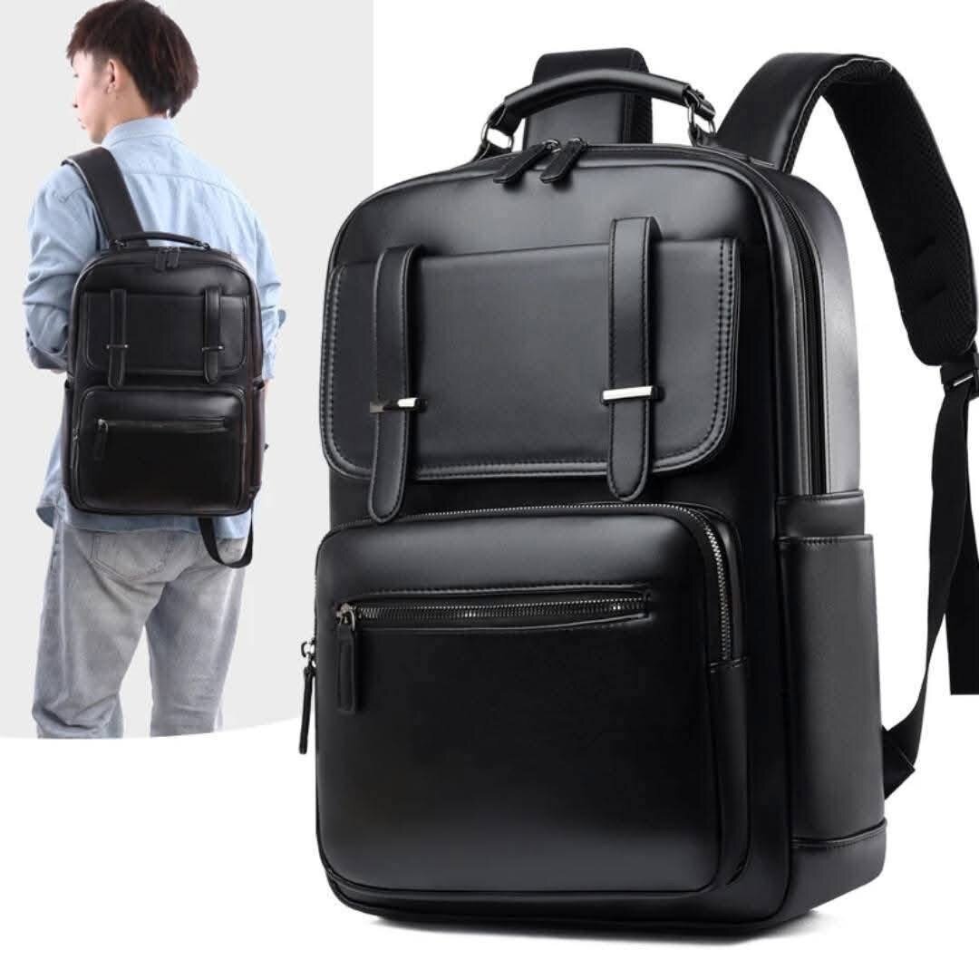 Sac à dos en cuir élégant