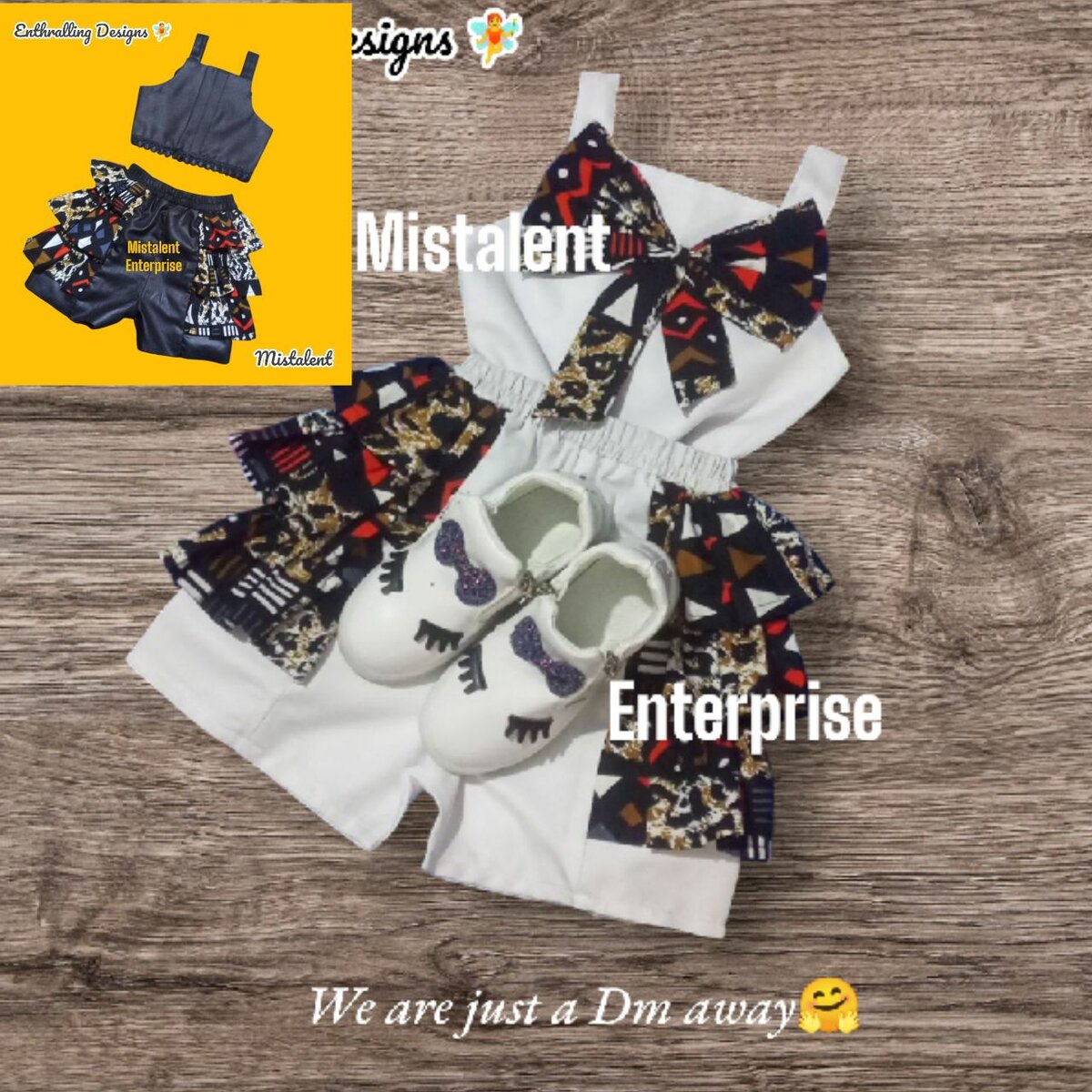 Mistalent Kids African wear