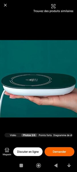 Chauffe-tasse électrique USB